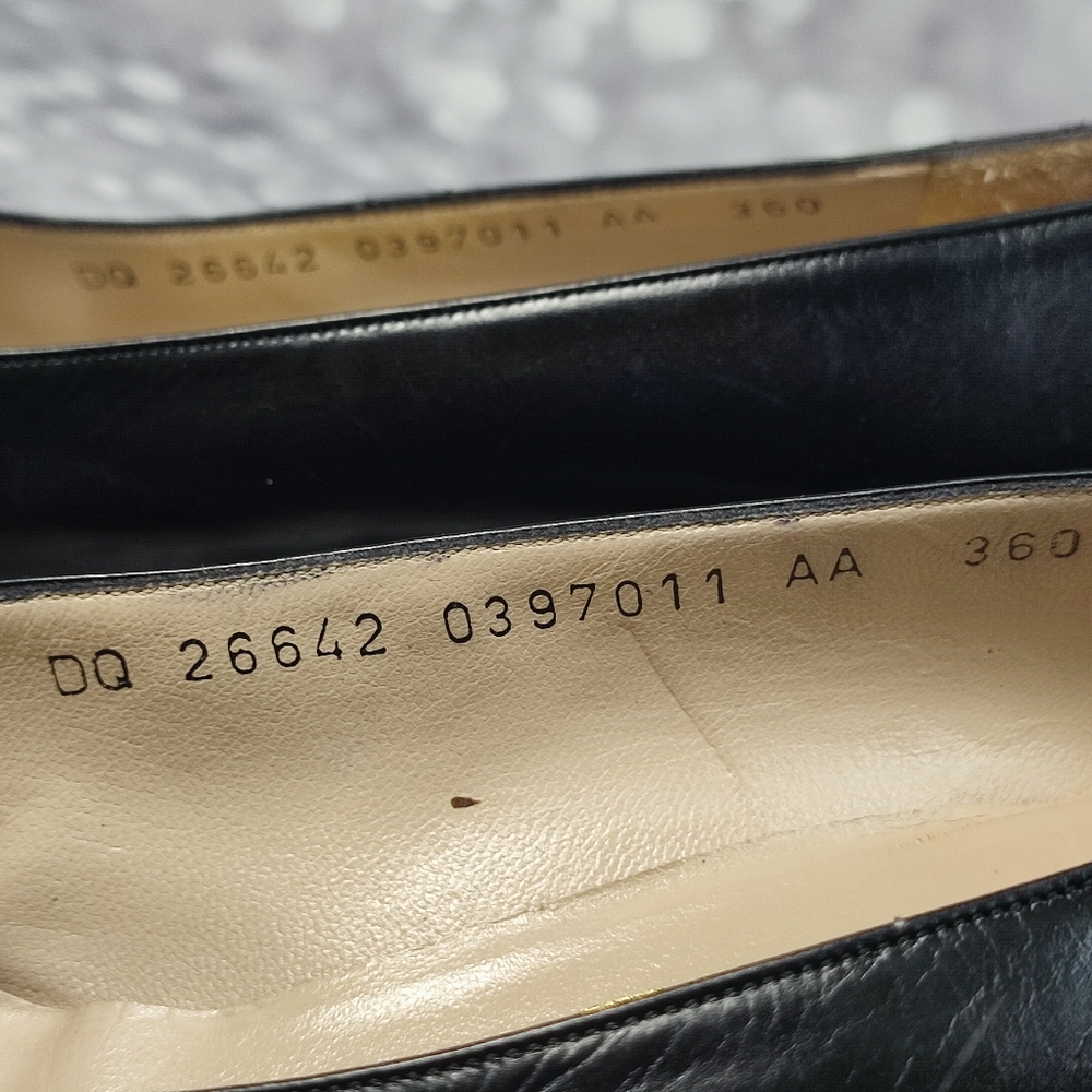 Salvatore Ferragamo pumps Black Leather - Picture 3 of 11